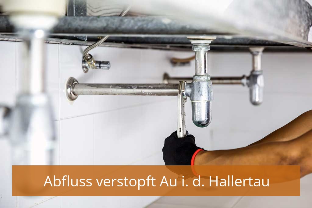 Abfluss verstopft Au i. d. Hallertau